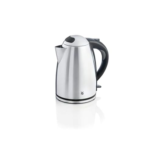 WMF 0413020012 Vattenkokare Stelio 1,7l Torrkörnings Och Överhettningsskydd Automatiskt Kokstopp Och Låsbart Lock 2400 W