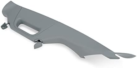 Qagea A-Pillar Grab Handle Interior Trim Driver Left Side Replacement for 2011-2016 Ford F250 F350 F450 F550 Super Duty Replace BC3Z-2503599-AC BC3Z2503599AC(Left, Gray)