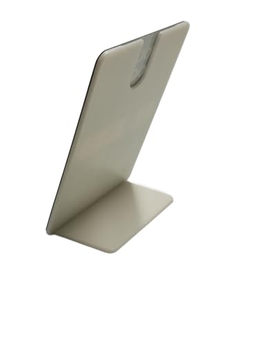 Image of Custom Review Tap Card Stand for Google & Social Media Sign (2 Pack)-Review & Follow Us Sign for Google, Instagram, Facebook, TikTok, Booking & More - NFC Tap & QR Scan to All Links- No App, No Fees