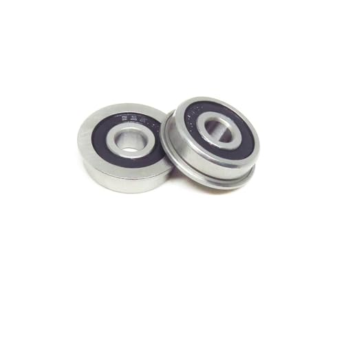F625 2RS rodamiento con brida de 5x16x5 mm con sellos de goma pack de 8 unidades para proyectos