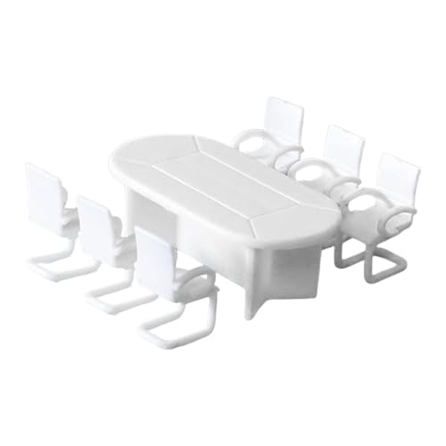 MagiDeal Juego de Mesa y sillas para conferencias