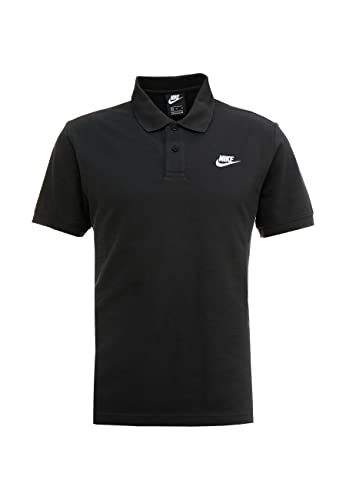 Nike Matchup Pique Polo Shirt (XL, Black/White)