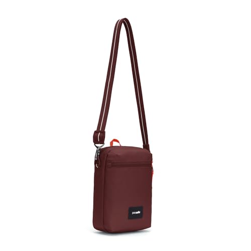 Pacsafe GO Anti Theft Festival Crossbody, Garnet Red4