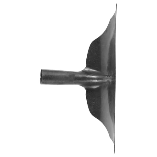 LABRIMP Pala para estiércol de establo de Caballos y Ganado, Acero al manganeso 30 cm, Herramienta de Limpieza para Corral y Rancho