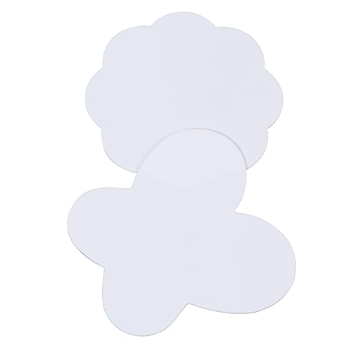 VILLFUL 3 Palettes Makeup Pallete Makeup Painting Silicone Palette Painting Pigment Container Makeup Paint Tray Nail Art Silicone Nail Art Color Palette Nail Drawing Foundation White Mix