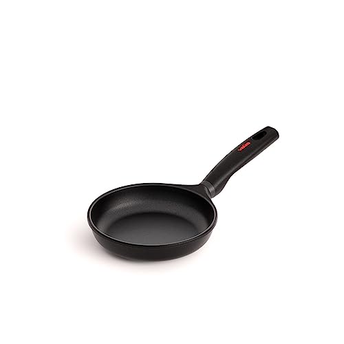 Valira Origen - Sartén premium de 18 cm hecha en España, aluminio fundido con antiadherente reforzado, no apta para inducción
