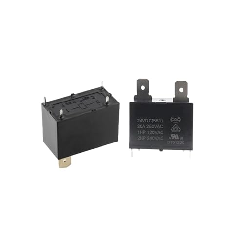 Relais JQX-102F 24V résistant aux surcharges électriques pour compresseur 20A