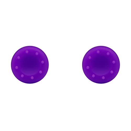 Ailan Paquete de 2 Consolas de Juegos Gamepad Thumbstick Fundas Protectoras de Silicona Joystick Caps reemplazo del Controlador de Juegos para Xbox One, Violeta Cover