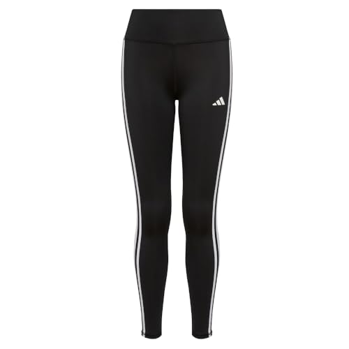 adidas Girls' AEROREADY Athletic Leggings Running Tights Yoga Pants, Black New