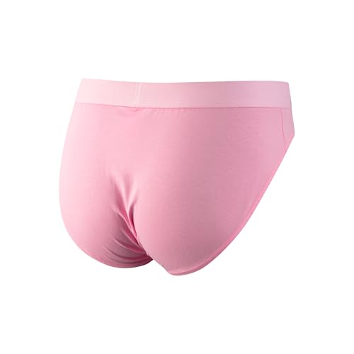 Men's Cotton Breathable Briefs 4-Pack, Moisture Wicking Soft No Fly Underwear with Supportive2