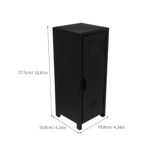 Boîte de rangement de bureau verrouillable compacte et fer anti-vol - 4