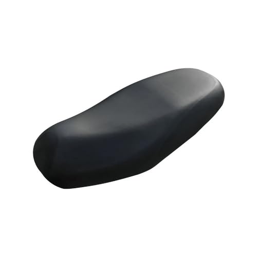 Funda de PU para motocicleta y cojín de patinete negro impermeable contra polvo