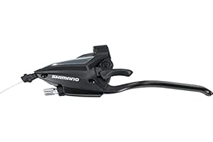 Shimano EF500 3-Fach Schalthebel Schwarz