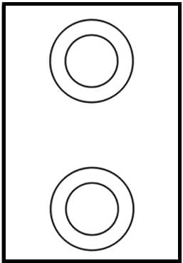 St Paul (MN) PD Stresses Remedial Remedial Firearms Skills Target Black on White Paper Size: 23" x 35"