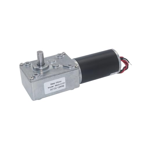 Motor reductor 5840 31ZY CC 12V 7 RPM engranaje helicoidal de gran par 2