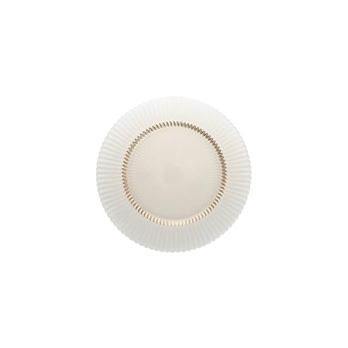 Fortessa Archie Glass, 8.5 Inch Salad Plate (Set of 4), Ginger Gold