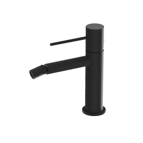 Lavita Orion Bidet-Armatur in matt Schwarz Messing Bidet Handbrause Hochwertige Badezimmerausstattung für Komfort und Hygiene Warmes und Kaltes Wasser Elegantes Design