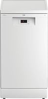 Beko Slimline Dishwasher - White - D Rated