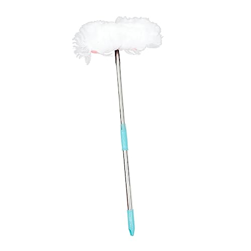 minkissy Telescoping Handle Mop Telescopic Glass Window Mops Efficient Cleaning Mopping Brush