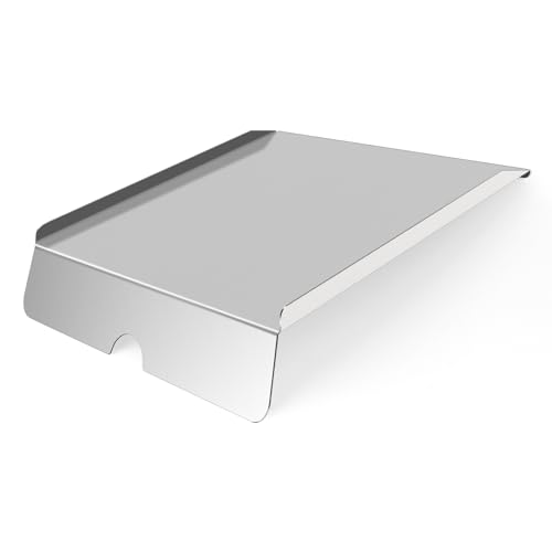 Image of Drip Pan Heat Baffle Replacement for Traeger 22 Series /Pro 575, Lil' Tex,Lil' Tex Elite,Lil' Tex Pellet Smoker Grills Parts, BAC070 BAC012 BBQ070C Stainless Steel Drip Pan Replacement