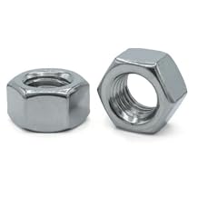 Newport Fasteners 3/8-24 Finished Hex Nuts Grade 5 Steel Zinc Plated ASME B18.2.2 ASTM A563 Made in USA Large Box, 3,000 Pcs