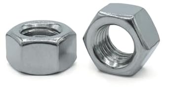 Newport Fasteners 3/8-16 Finished Hex Nuts Grade 5 Steel Zinc Plated ASME B18.2.2 ASTM A563 Made in USA Large Box, 3,000 Pcs