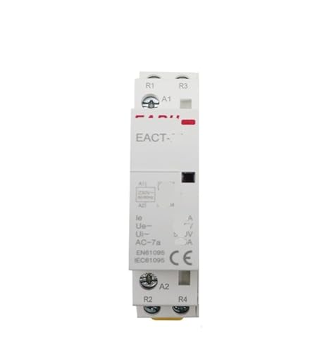 Contacteur AC modulaire 20A 24V 2P pour tableau électrique domestique