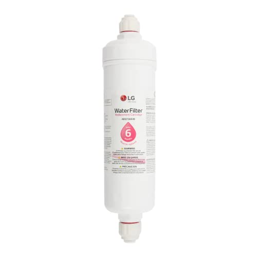 LG Replacement Water Filter for Refrigerators, Model ADQ73693901