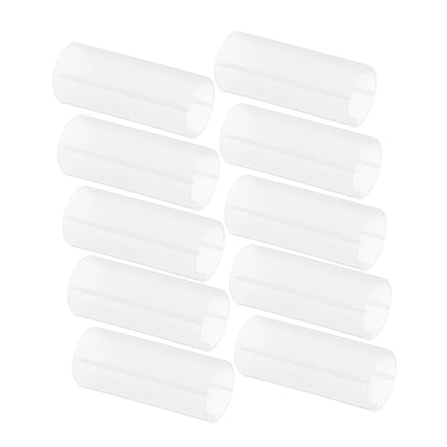 Holibanna 10pcs Battery Sleeve Adapter Battery Protective Spacer Versatile Holder Converter for Various Applications Easy Installation and Premium Insulation for Home Use