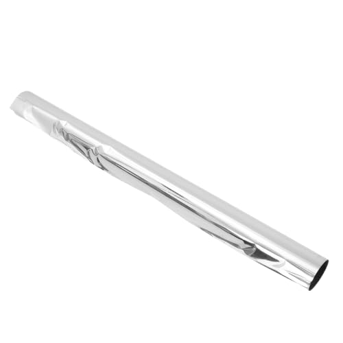 Cabilock Spiegelfolie Fensterfolie Selbstklebend Silberner Sichtschutz für Innen Uv-schutz Hitzereflexion Langlebige Privacy-folie für Wohn Bürofenster