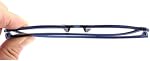 Yogo Vision Ultra Thin Lightweight Reading Glasses Men Women Stylish & Featherlight Frame With Clear Storage Case 2 Pack