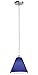 Access Lighting - HI Access 28304-BS/COB Transitional One Light Pendant from Shava Inari Silk Collection in Pewter, Nickel, Silver Finish, Brushed Steel