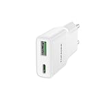 TOPADRE USB C Stecker, 20W Mini Ladestecker USB C Ladegerät Power Adapter für iPhone 17/17Pro/16/16 Pro/16 Pro Max/15 14 13 12 11 Pro Max X XS, Schnellladegerät Handy Stecker Kompakt Reisen