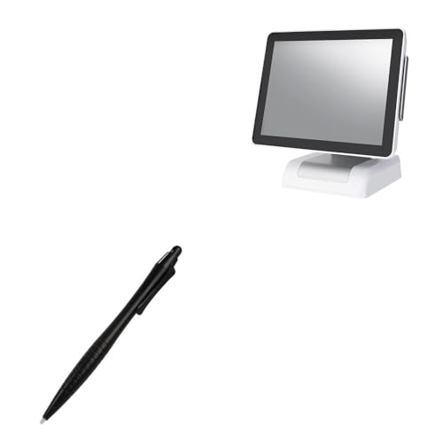 BoxWave Stylus Pen Compatible with Sam4s Titan 500 PCAP Touch (15 in) - DirectTip Resistive Stylus, DirectTip Resistive Stylus - Jet Black
