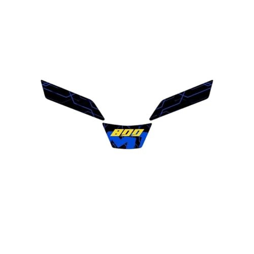 Autocollant réservoir moto pour 800MT kit de protection adhésif noir durable