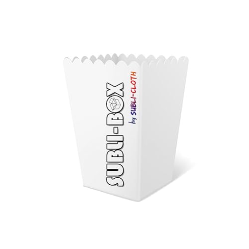 Subli-Box Mini Caixas de Papelão Pipoca Pacote de Sublimação Personalizada 20 Unidades por Subli-Clo