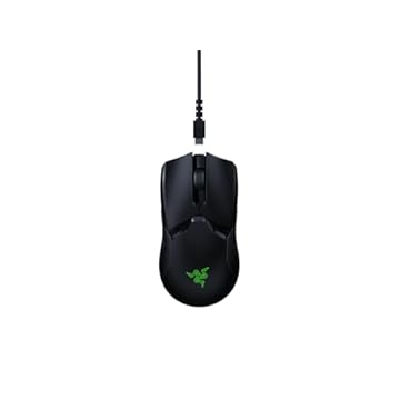 Razer Viper Ultimate com base de carregamento – Mouse ambidestro para jogos Esports alimentado por tecnologia sem fio HyperSpeed (Focus+ sensor óptico de 20K, leve 74 g, croma RGB) preto