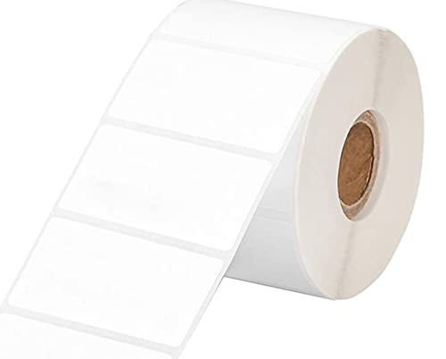 2.5” X 1.5” Direct Thermal White Labels for Printing Barcodes and Address Labels, 1
