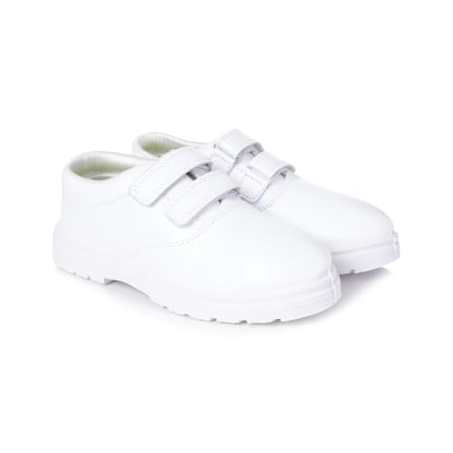 Image of Velcro School Shoes for Kids Lightweight Durable Comfortable Uniform Footwear