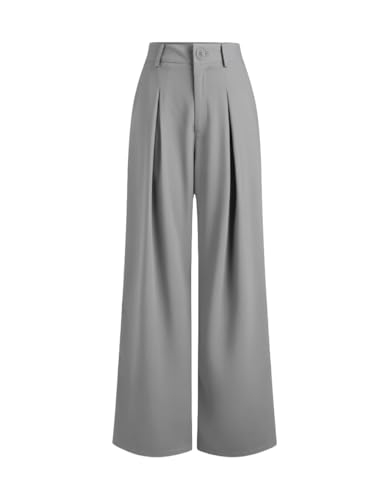 Image of Nermosa High-Waist Korean Trousers with Wide Baggy Fit | Trendy GenZ Streetwear Pants