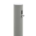 vidaXL Toldo Lateral Retráctil Poste de Acero Gris 160x300 cm Mampara Terraza