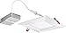 Lithonia Lighting WF8 SQ S 27K30K35K 90CRI MW M6 LED Color Temperature Selectable Ultra Thin Recessed Downlight, 2700K | 3000K | 3500K, White