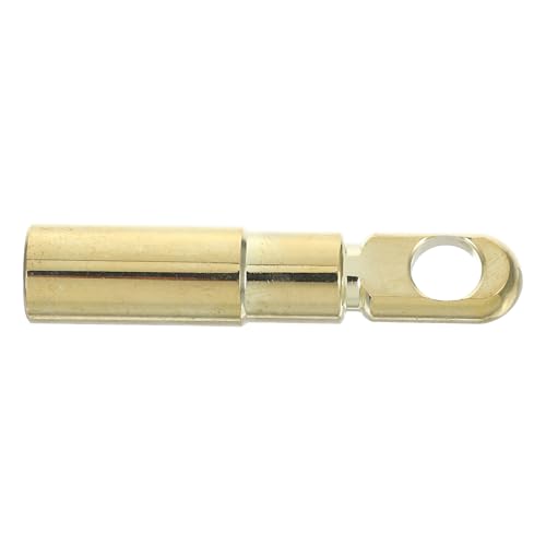 Sosoport Brass Audio Cable Terminal: Amplifier and Speaker Wiring Connector - Car Audio Wire Crimp Connector - O Shape Ring Terminal for 8-10ga Wire