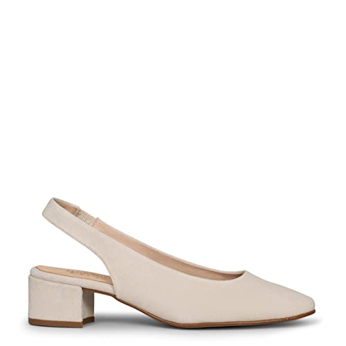 Lady Zapatos Beige Destalonados de tacón, EU 37 Cover