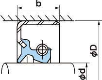 NOK �I�C���V�[�� TB�^ �j�g����(NBR) TB40588