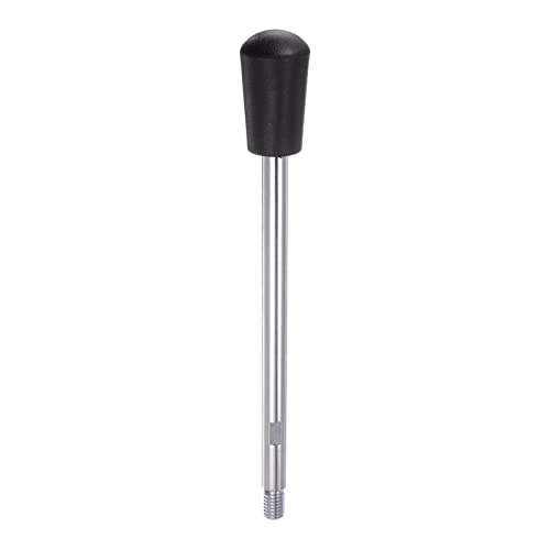 Image of HARFINGTON Clamping Handles M10 Thread 200mm (8 inch) Length Chrome Plated Revolving Crank Handle Grip Handwheel Screw Stem for Lathe Machine