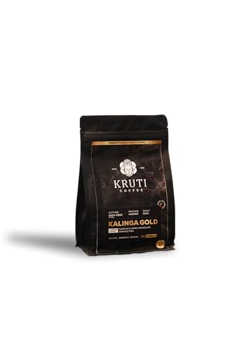 Image of Kruti Coffee-Specialty Coffee Roasters - Cold Brew Grind 250g | Kalinga Gold - Medium Dark Roast | Arabica Beans | Signature Blend From Koraput | Freshly Roasted