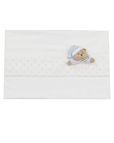 Puccio Set Lenzuola Letto Azzurro - 3 Pezzi - 2