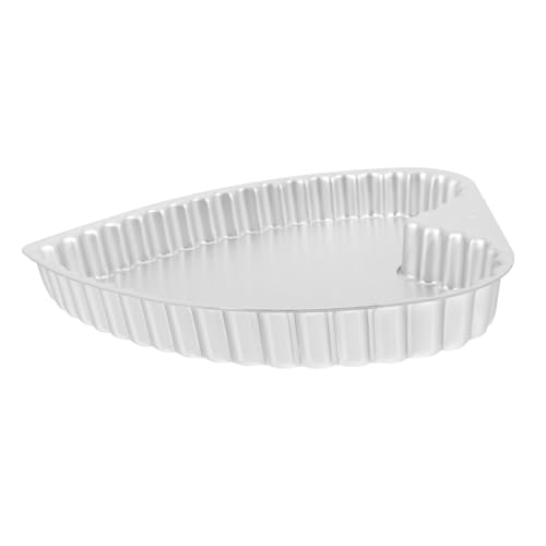 Mikinona molde para hornear lata de pastel en forma de corazón molde de pastel en forma de corazon bandeja para hornear en forma de corazón sartenes en forma de corazón aleación de aluminio
