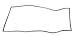 TRAULSEN Parts SER-27566-00 GSKT Push 1/1W 23-5/8 X 59-3/4 (SER-27566-00)